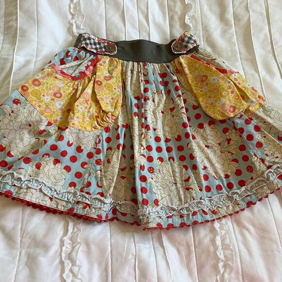 Matilda Jane Clothing Size 8 EUC Dairy Queen Gabi Skirt - Picture 1 of 3